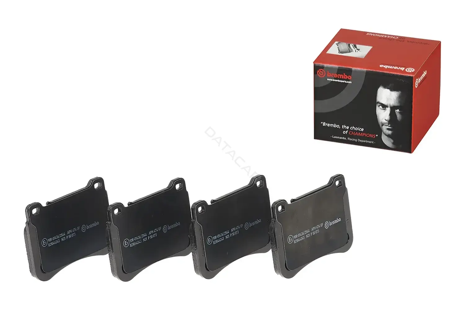 Тормозные колодки BREMBO P50073