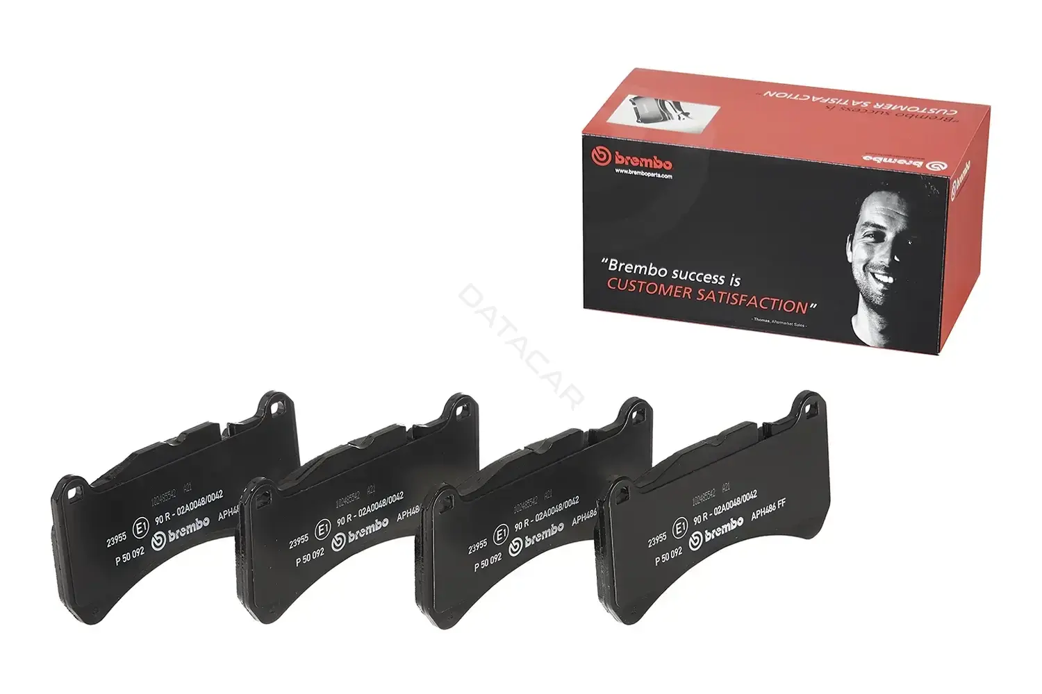 Тормозные колодки BREMBO P50092