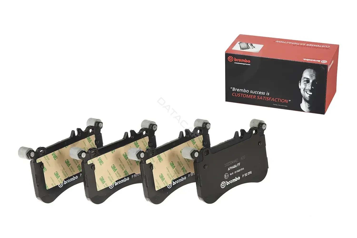Тормозные колодки BREMBO P50098