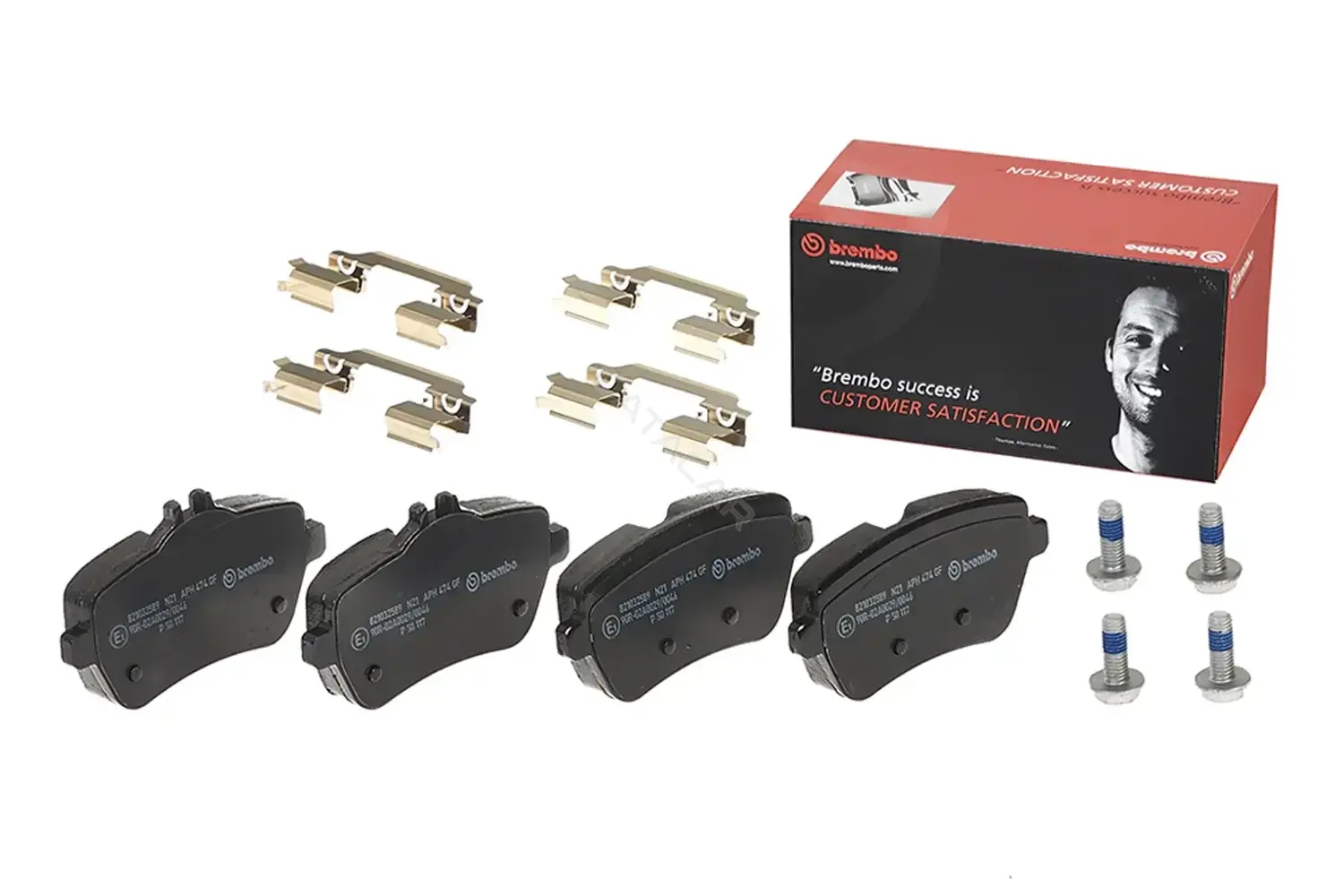 Тормозные колодки BREMBO P50117
