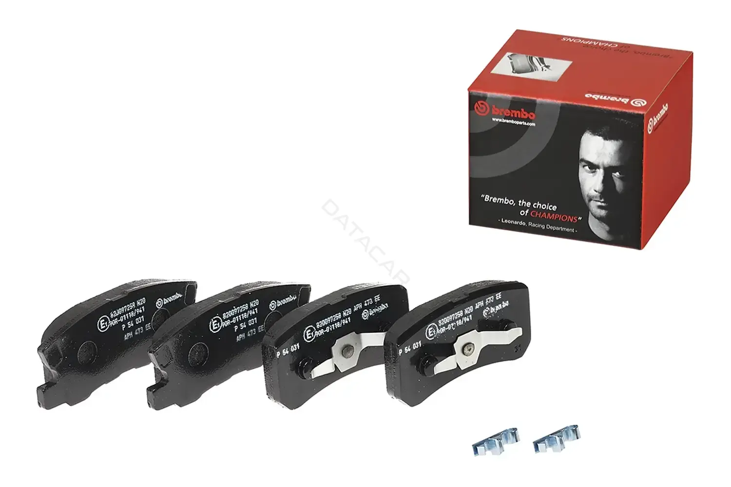 Тормозные колодки BREMBO P54031