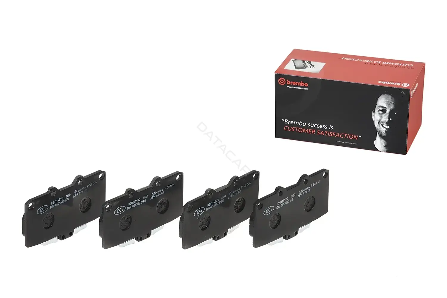 Тормозные колодки BREMBO P56034