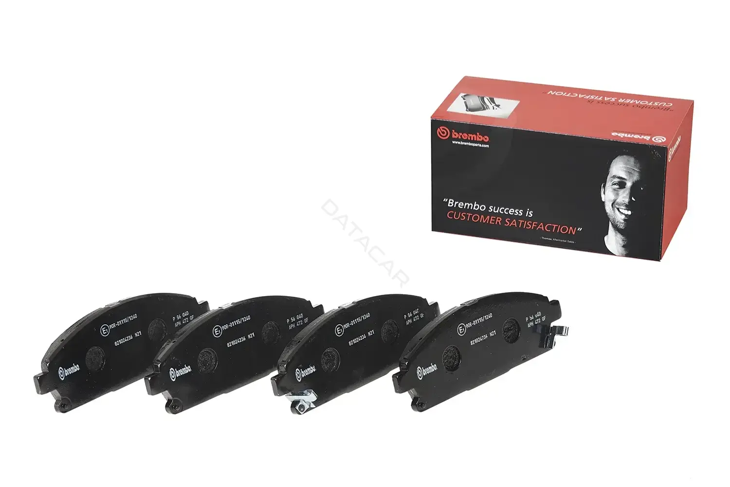 Тормозные колодки BREMBO P56040