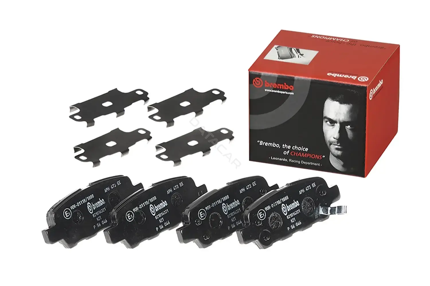Тормозные колодки BREMBO P56046