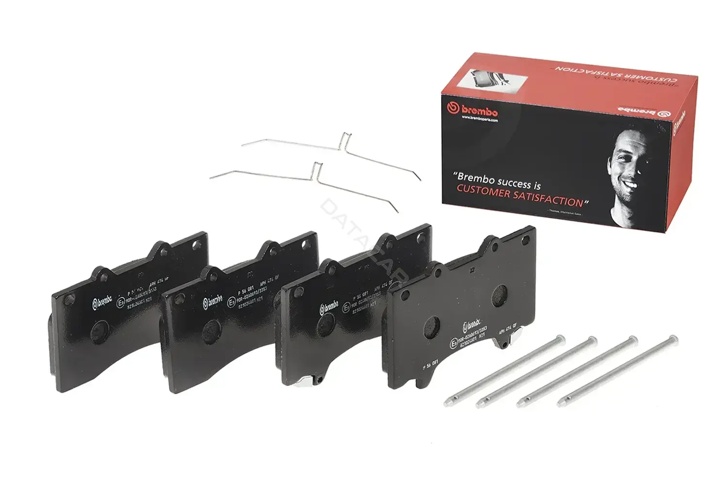 Тормозные колодки BREMBO P56081