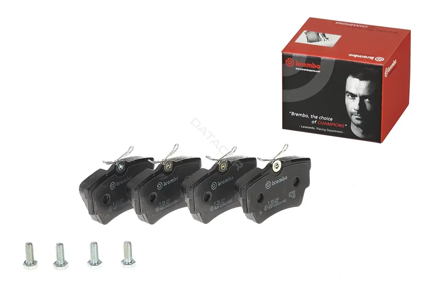 Тормозные колодки BREMBO P59041