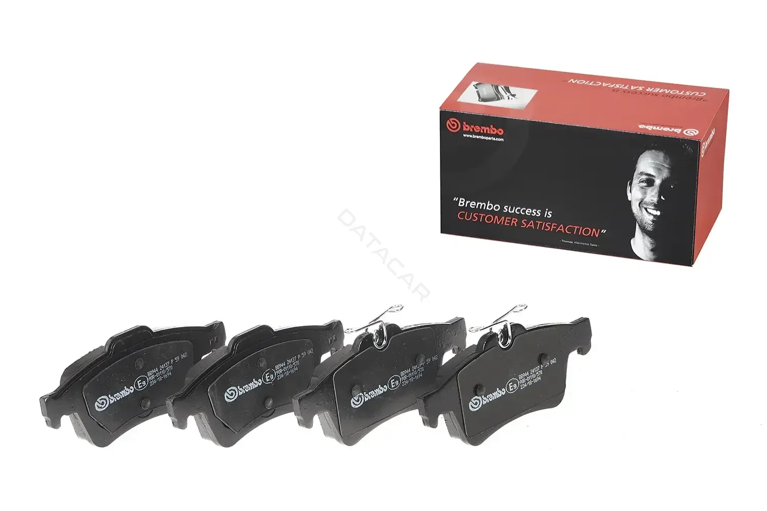 Тормозные колодки BREMBO P59042
