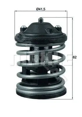 Термостат KNECHT/MAHLE TX16387D2