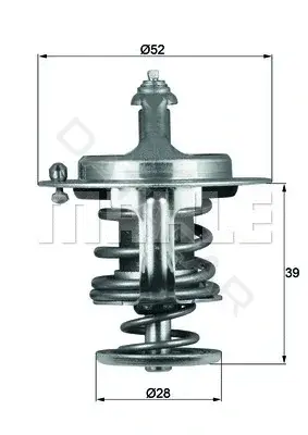 Термостат KNECHT/MAHLE TX7182D