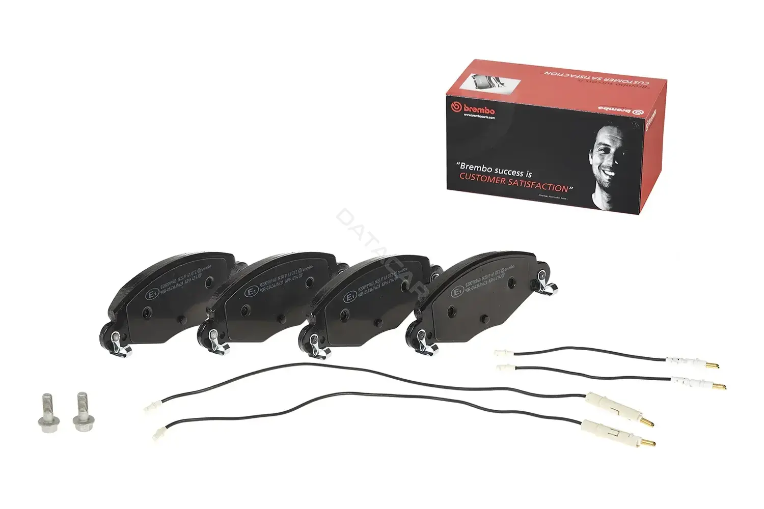 Тормозные колодки BREMBO P61072