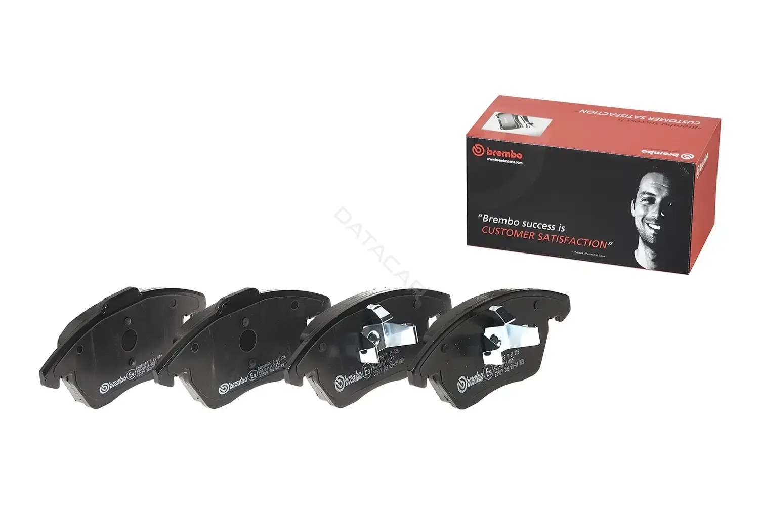 Тормозные колодки BREMBO P61076