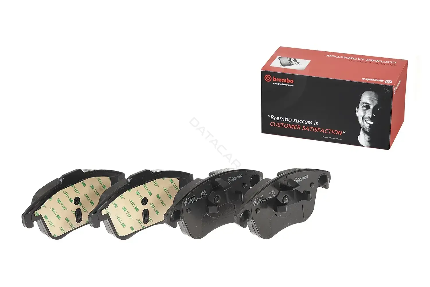 Тормозные колодки BREMBO P61117