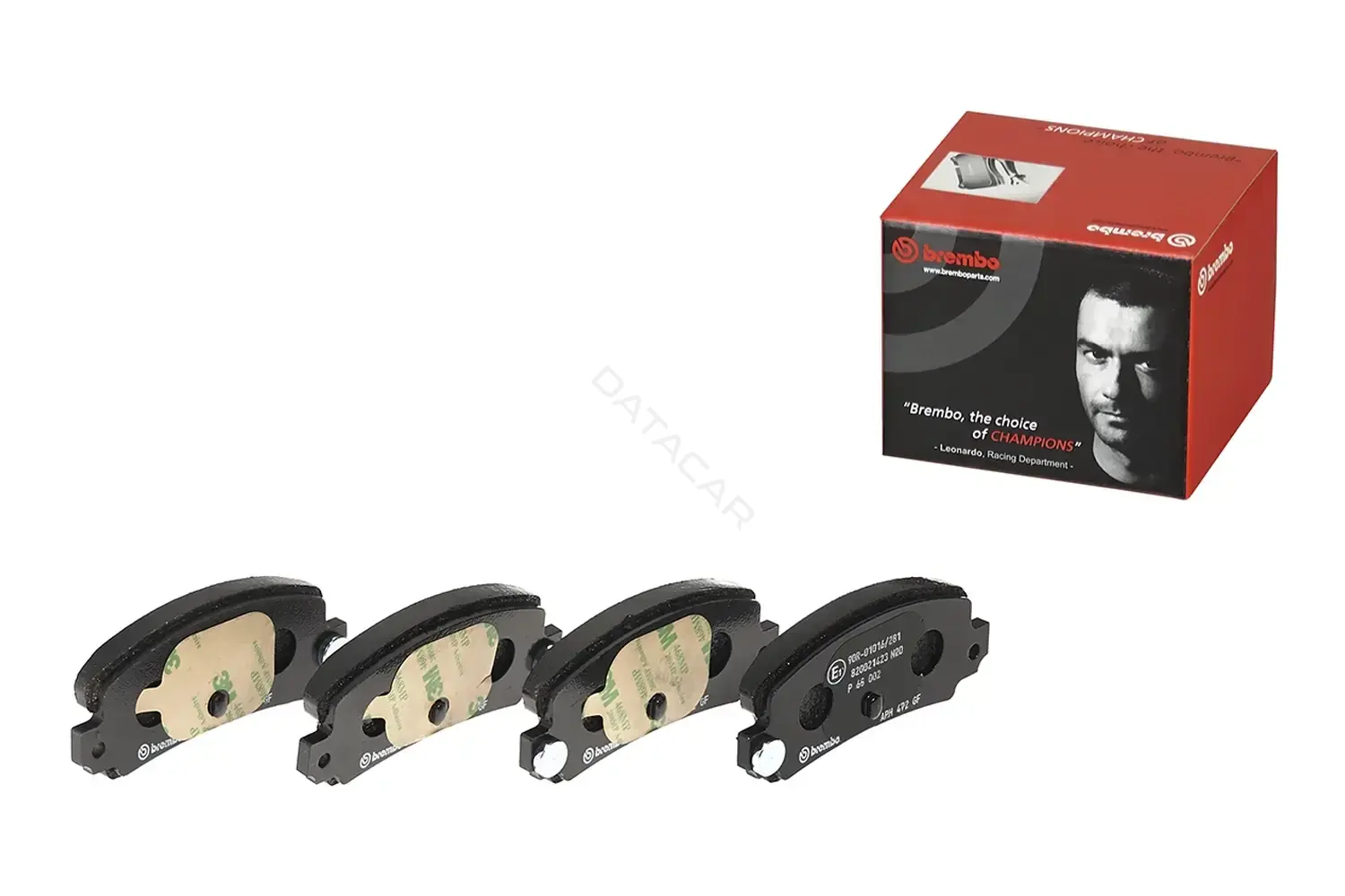 Тормозные колодки BREMBO P68002