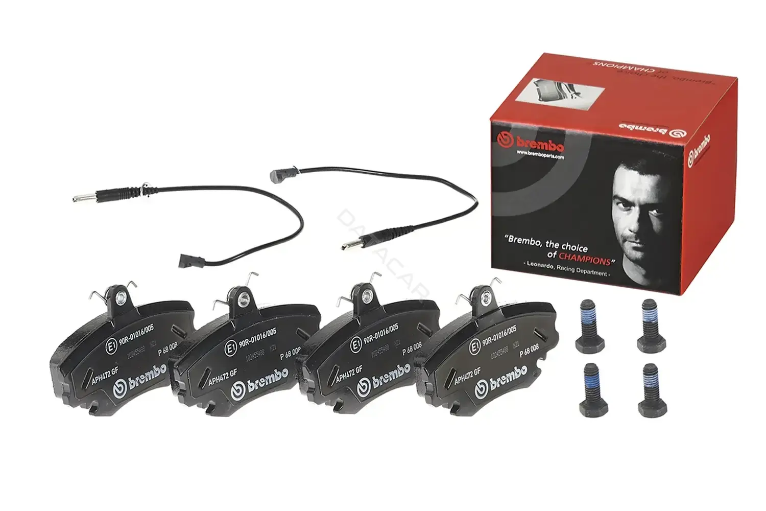 Тормозные колодки BREMBO P68008