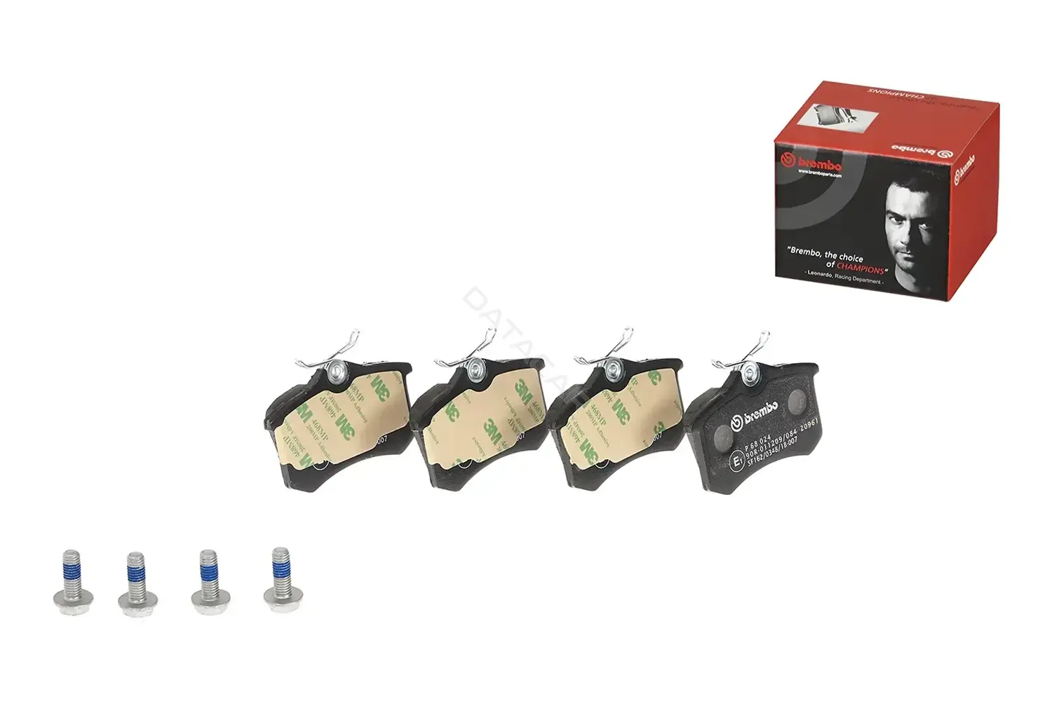Тормозные колодки BREMBO P68024