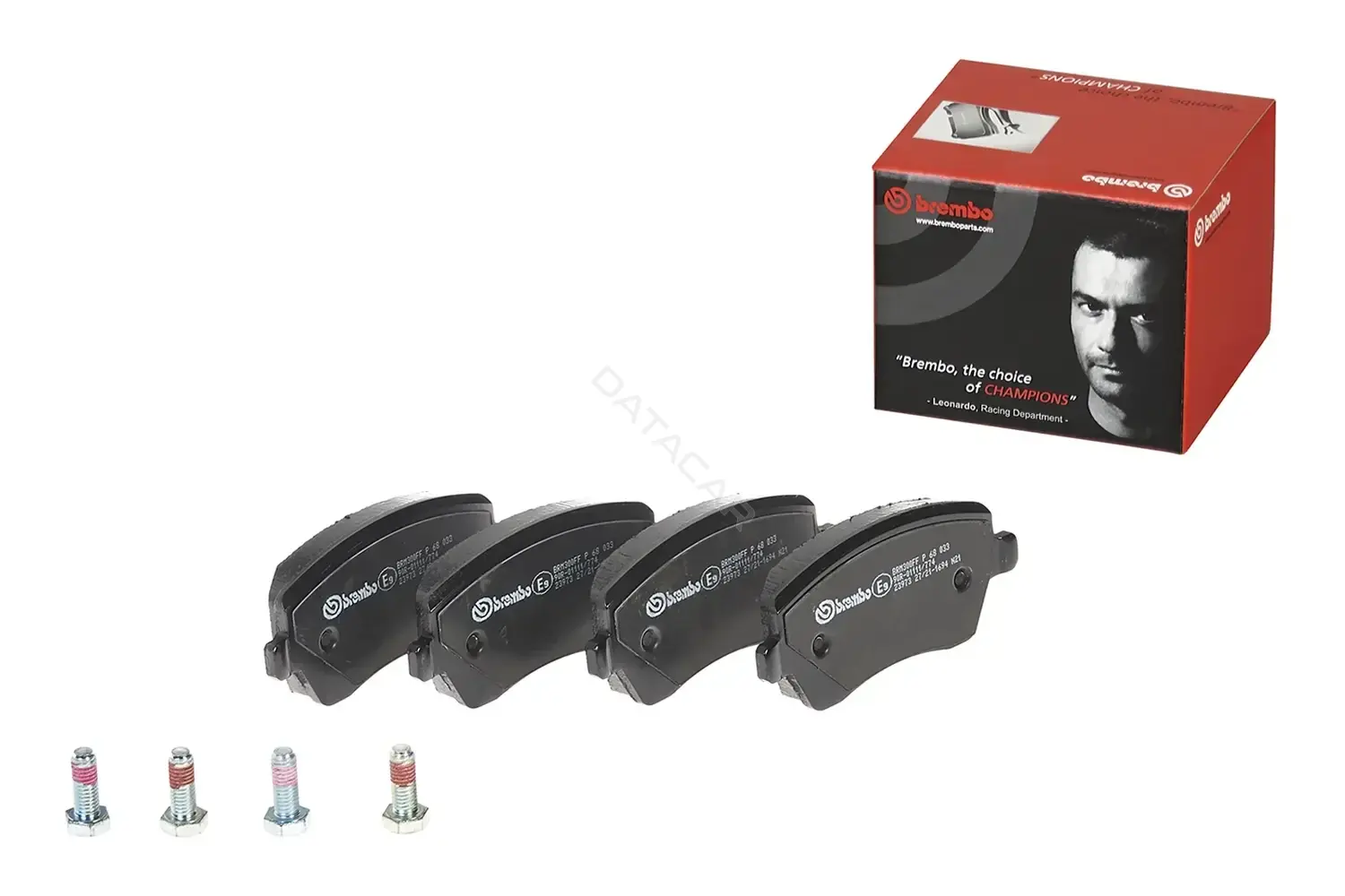 Тормозные колодки BREMBO P68033