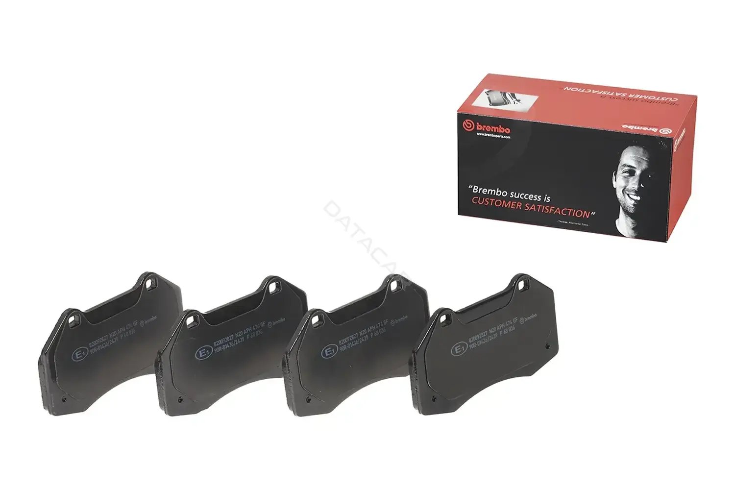 Тормозные колодки BREMBO P68036