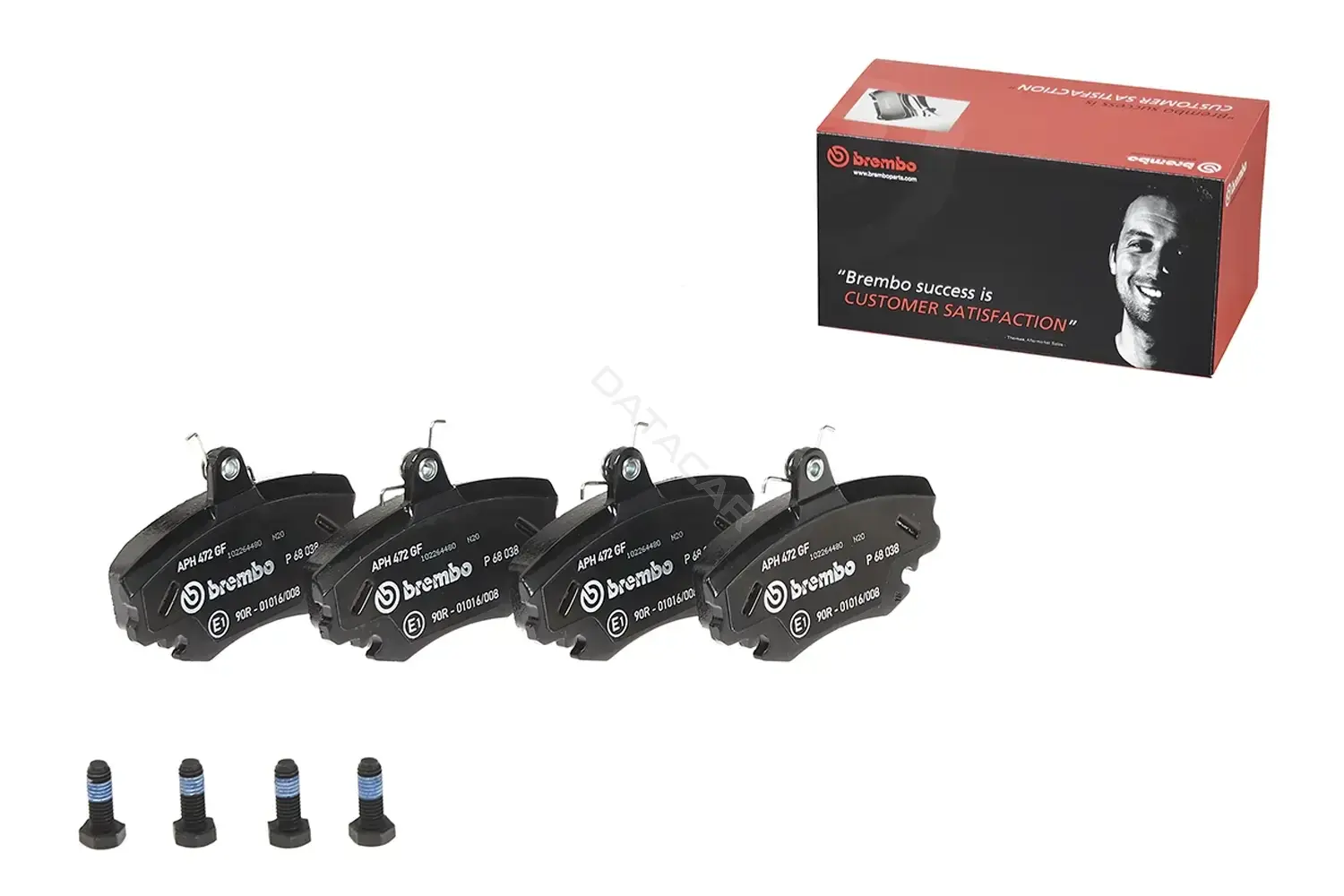 Тормозные колодки BREMBO P68038