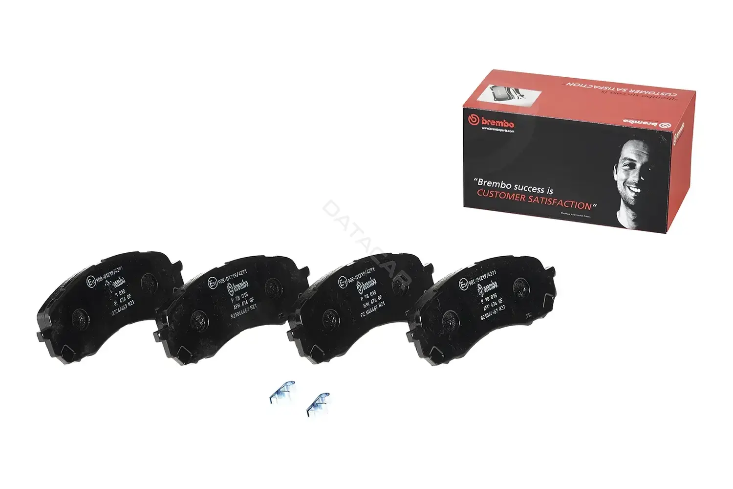 Тормозные колодки BREMBO P78015