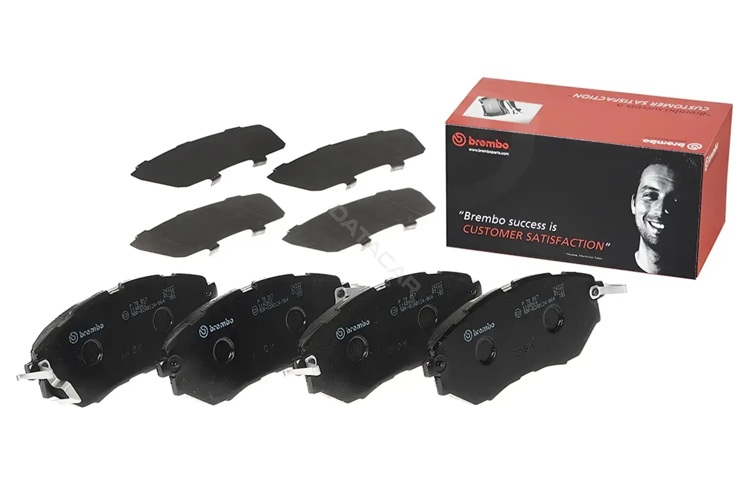 Тормозные колодки BREMBO P78017