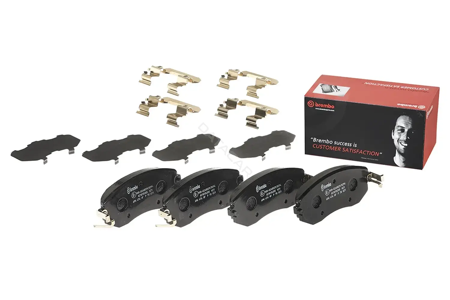 Тормозные колодки BREMBO P78021