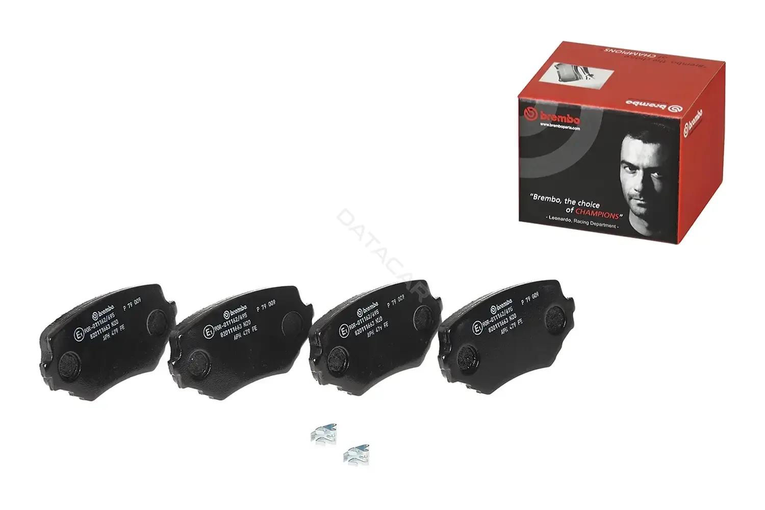 Тормозные колодки BREMBO P79009