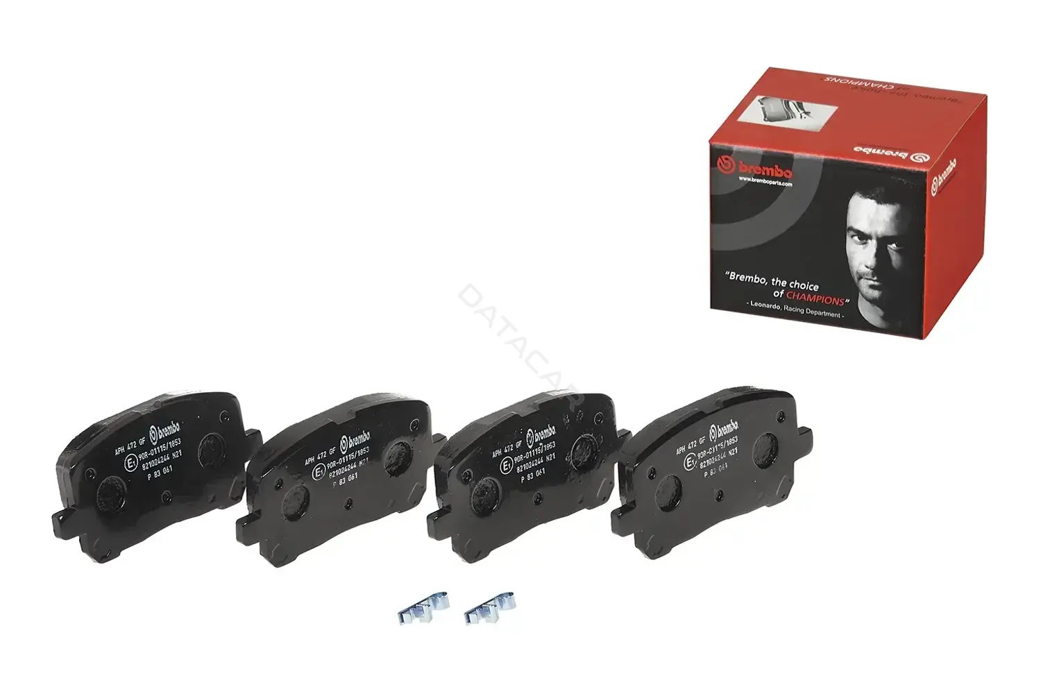 Тормозные колодки BREMBO P83061