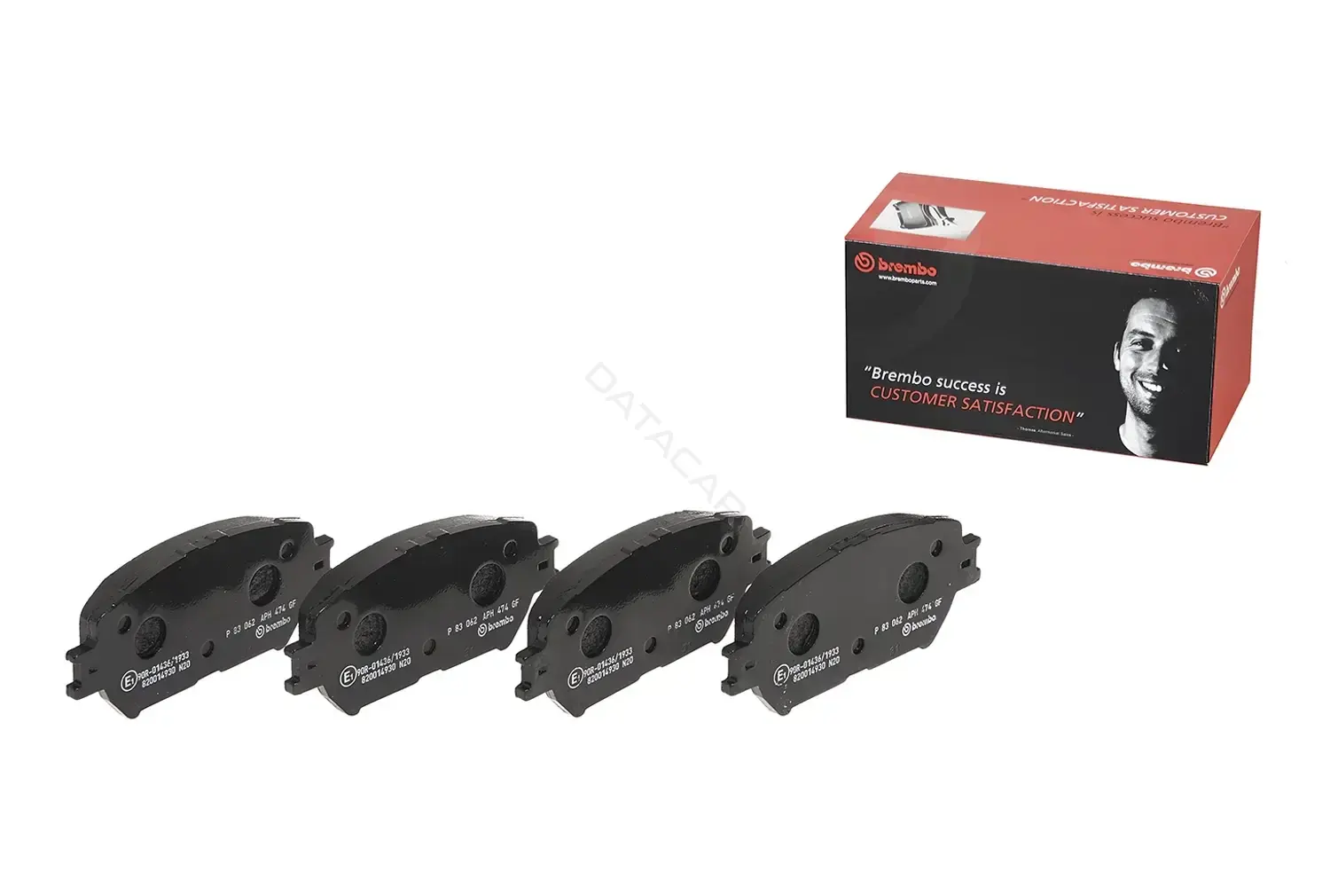 Тормозные колодки BREMBO P83062