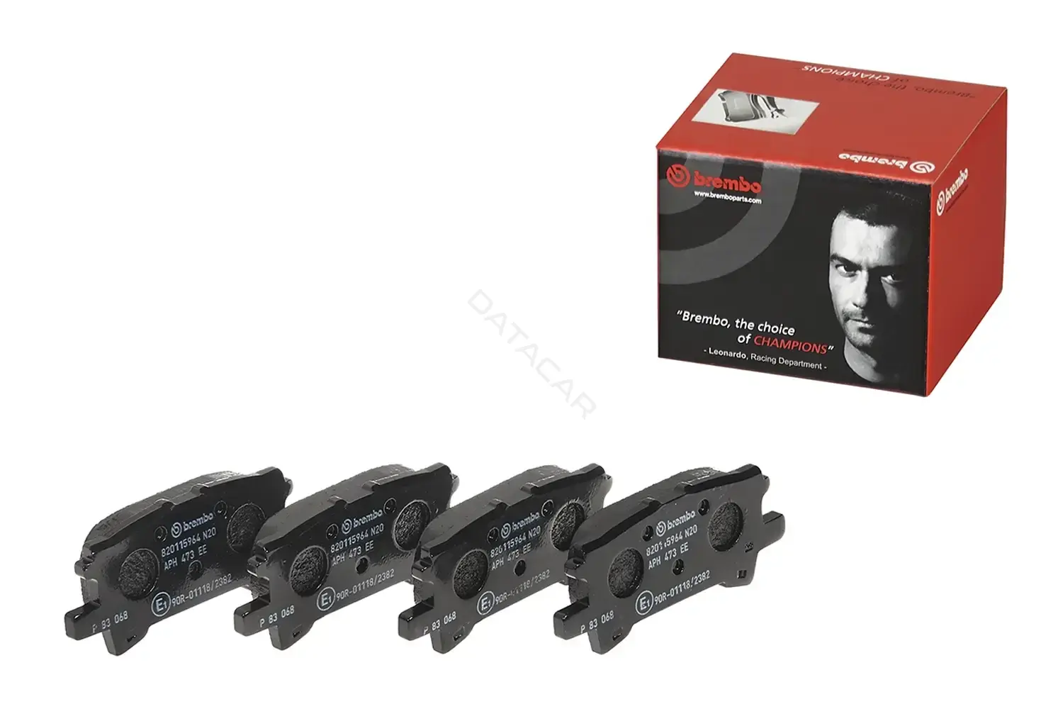 Тормозные колодки BREMBO P83068