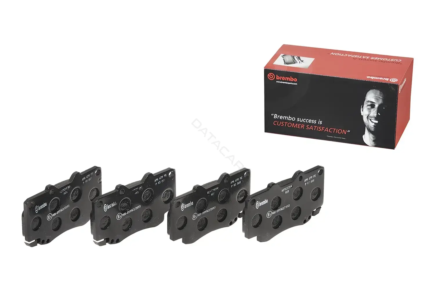 Тормозные колодки BREMBO P83069