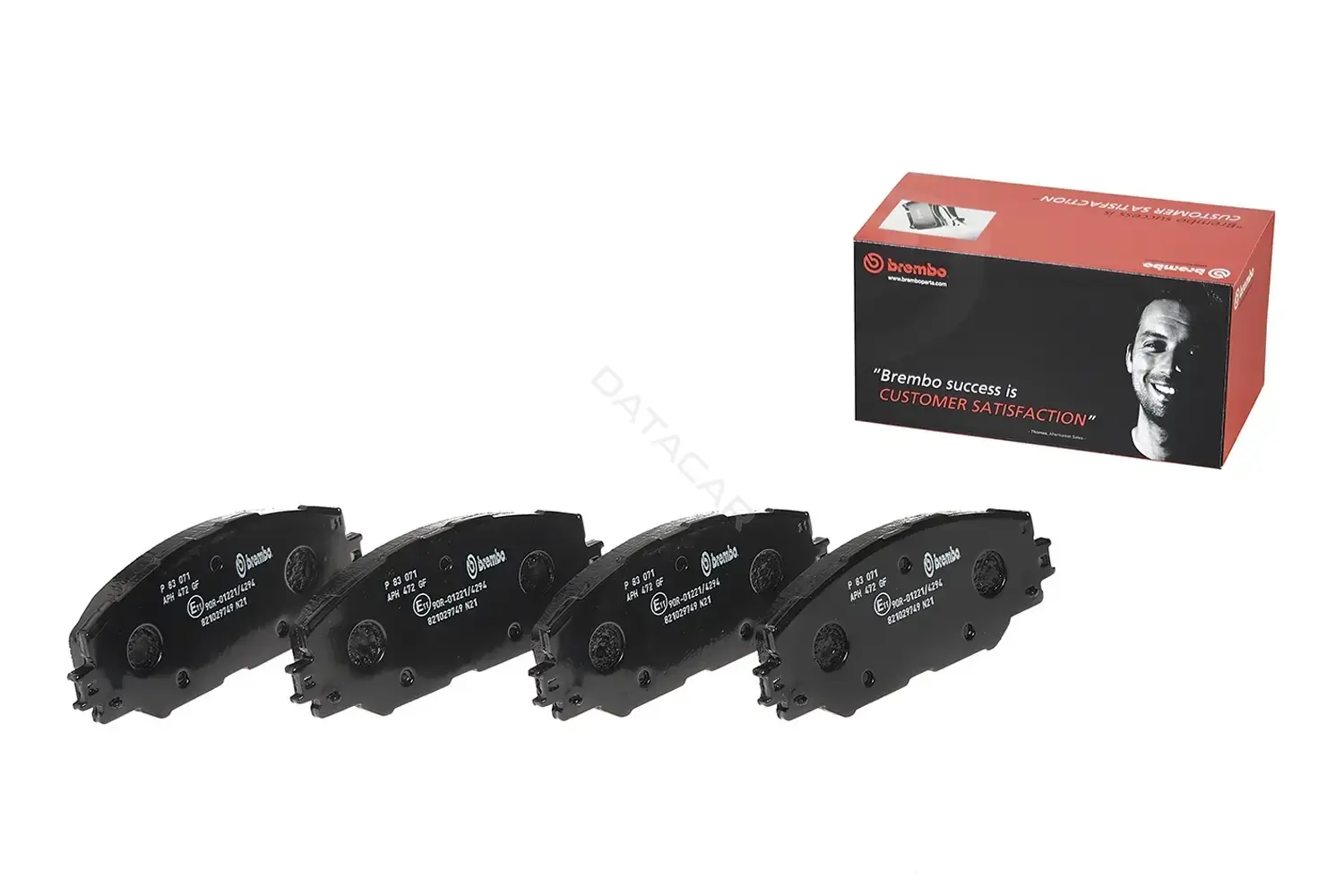 Тормозные колодки BREMBO P83071