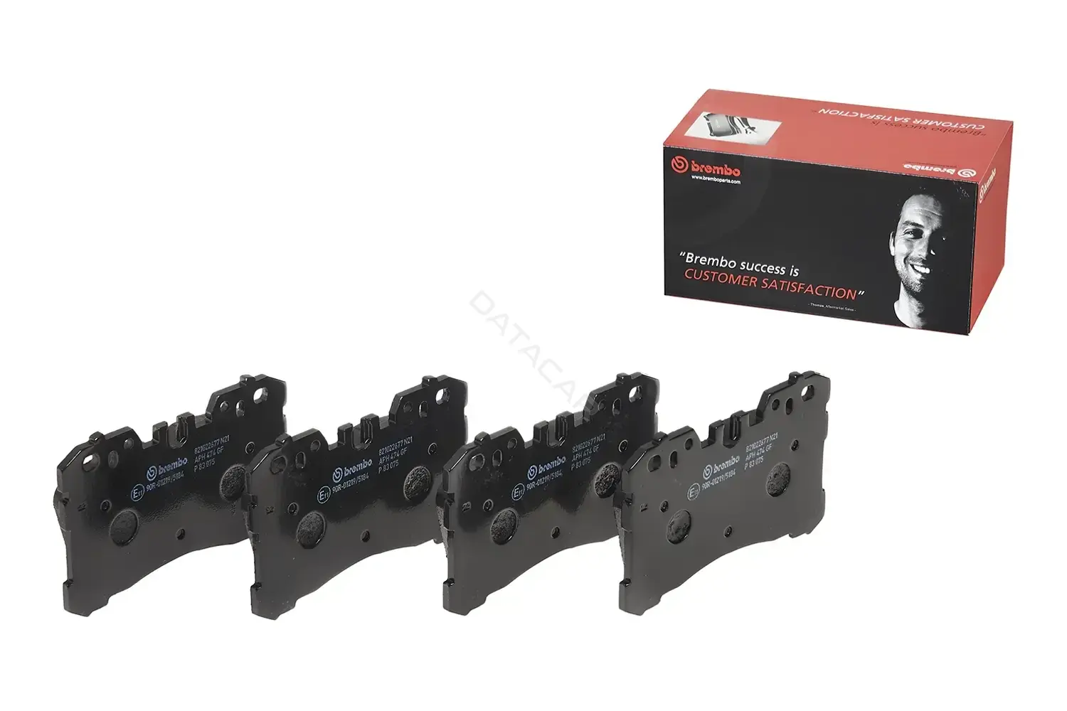 Тормозные колодки BREMBO P83075