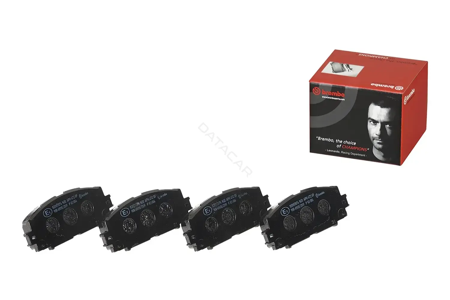 Тормозные колодки BREMBO P83086
