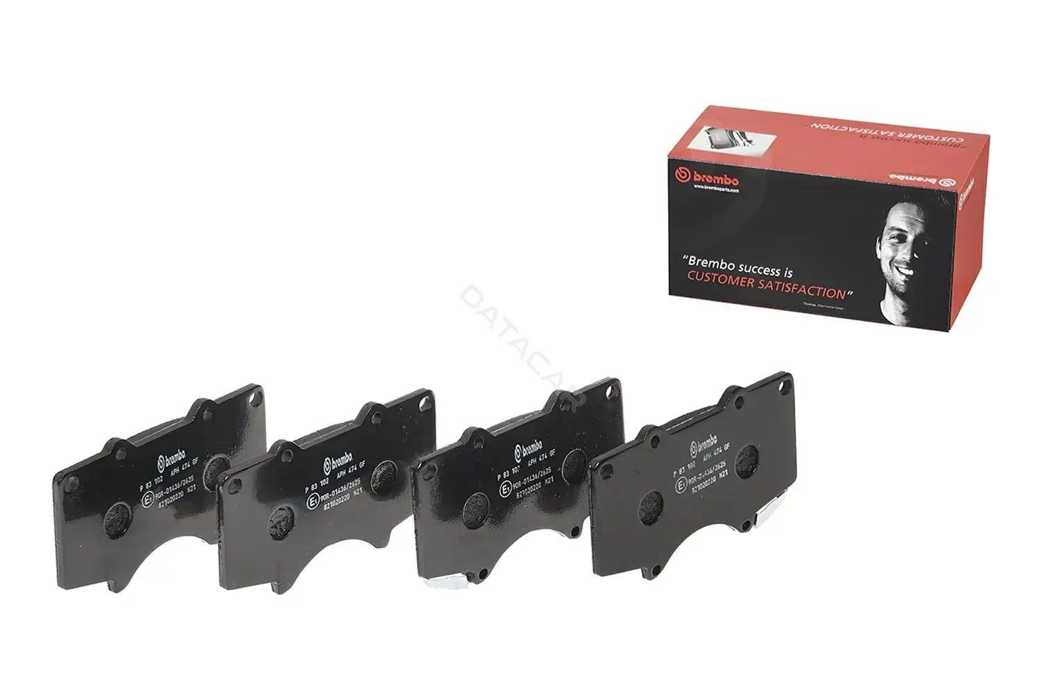 Тормозные колодки BREMBO P83102