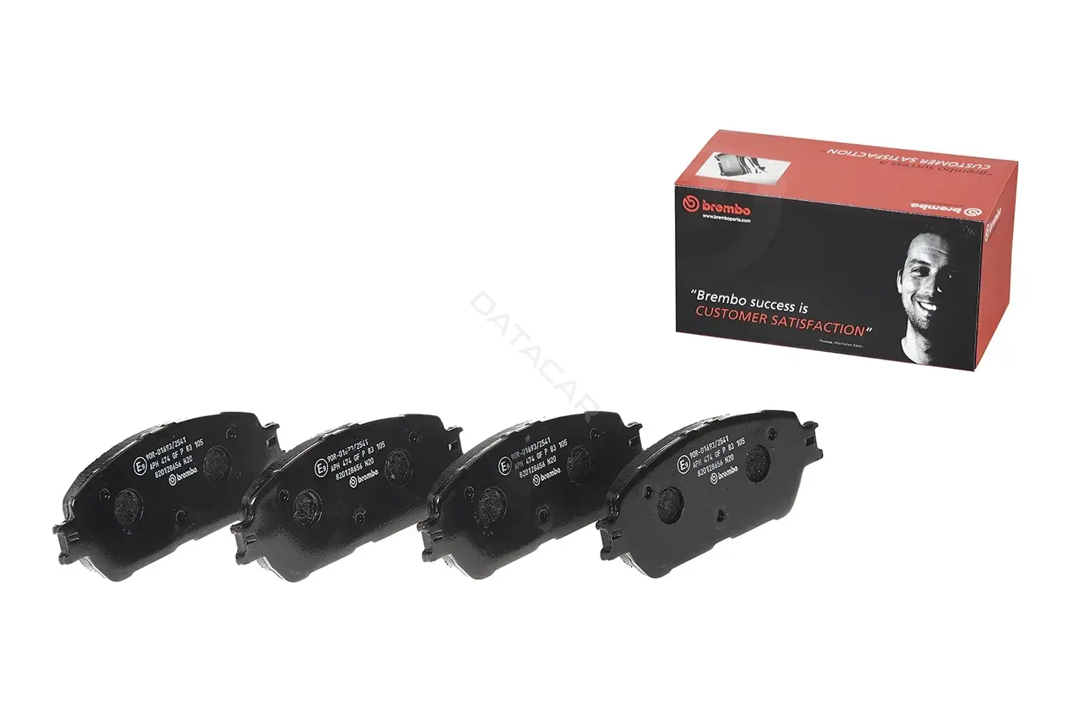 Тормозные колодки BREMBO P83105