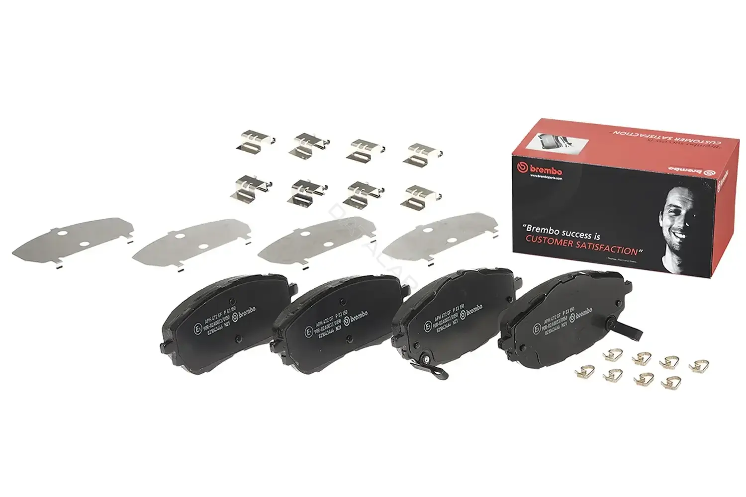 Тормозные колодки BREMBO P83150