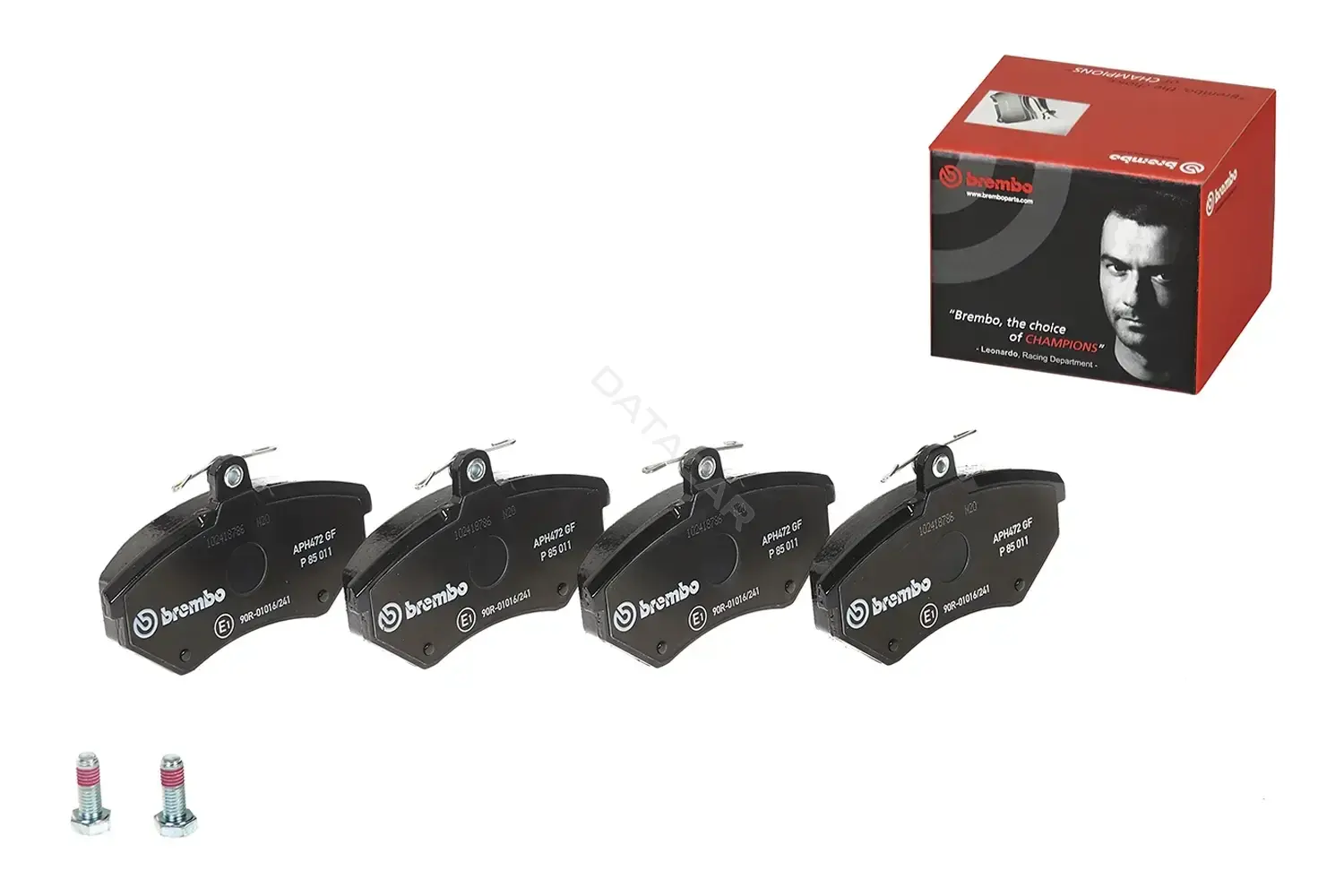Тормозные колодки BREMBO P85011