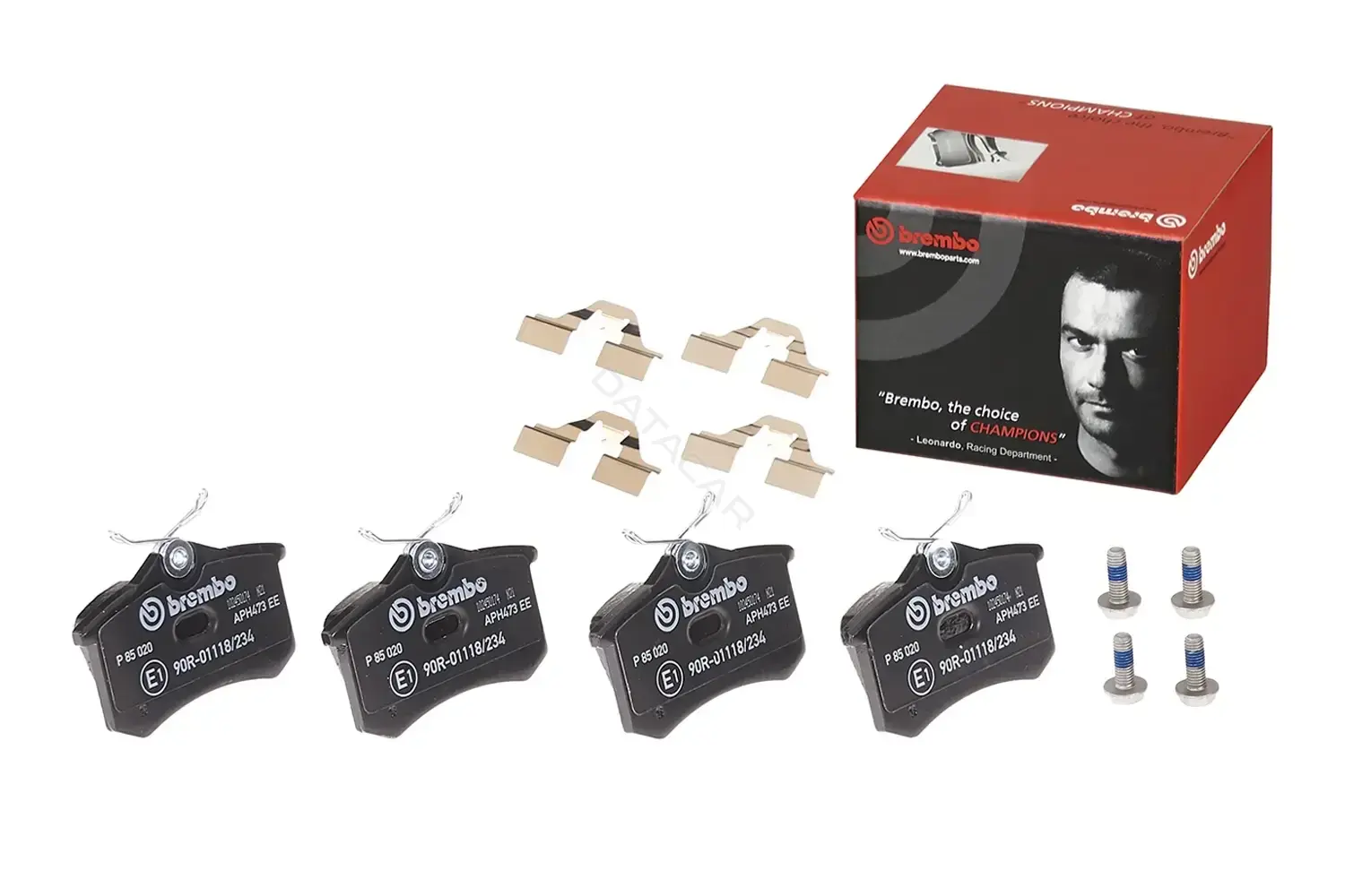 Тормозные колодки BREMBO P85020