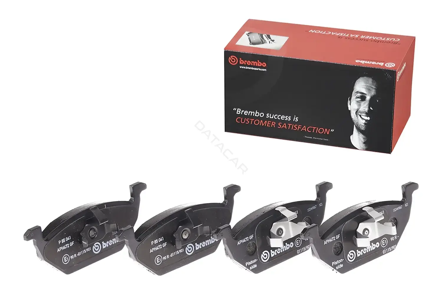 Тормозные колодки BREMBO P85041