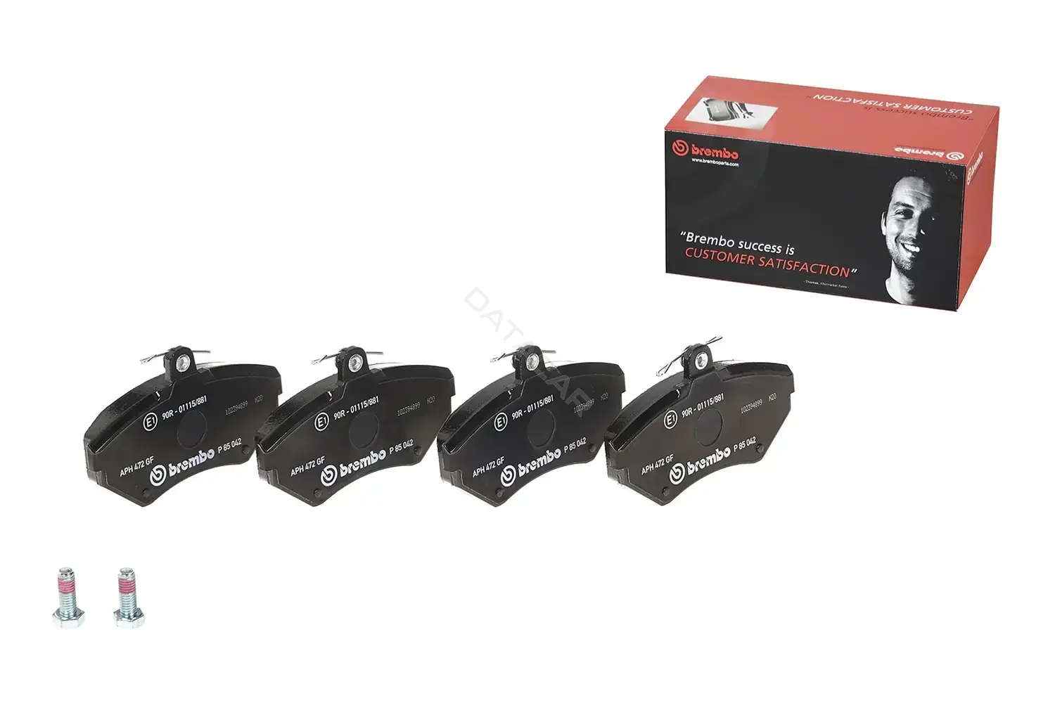 Тормозные колодки BREMBO P85042