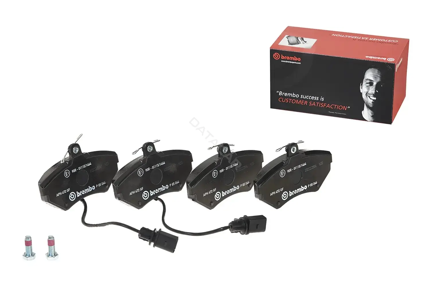 Тормозные колодки BREMBO P85044