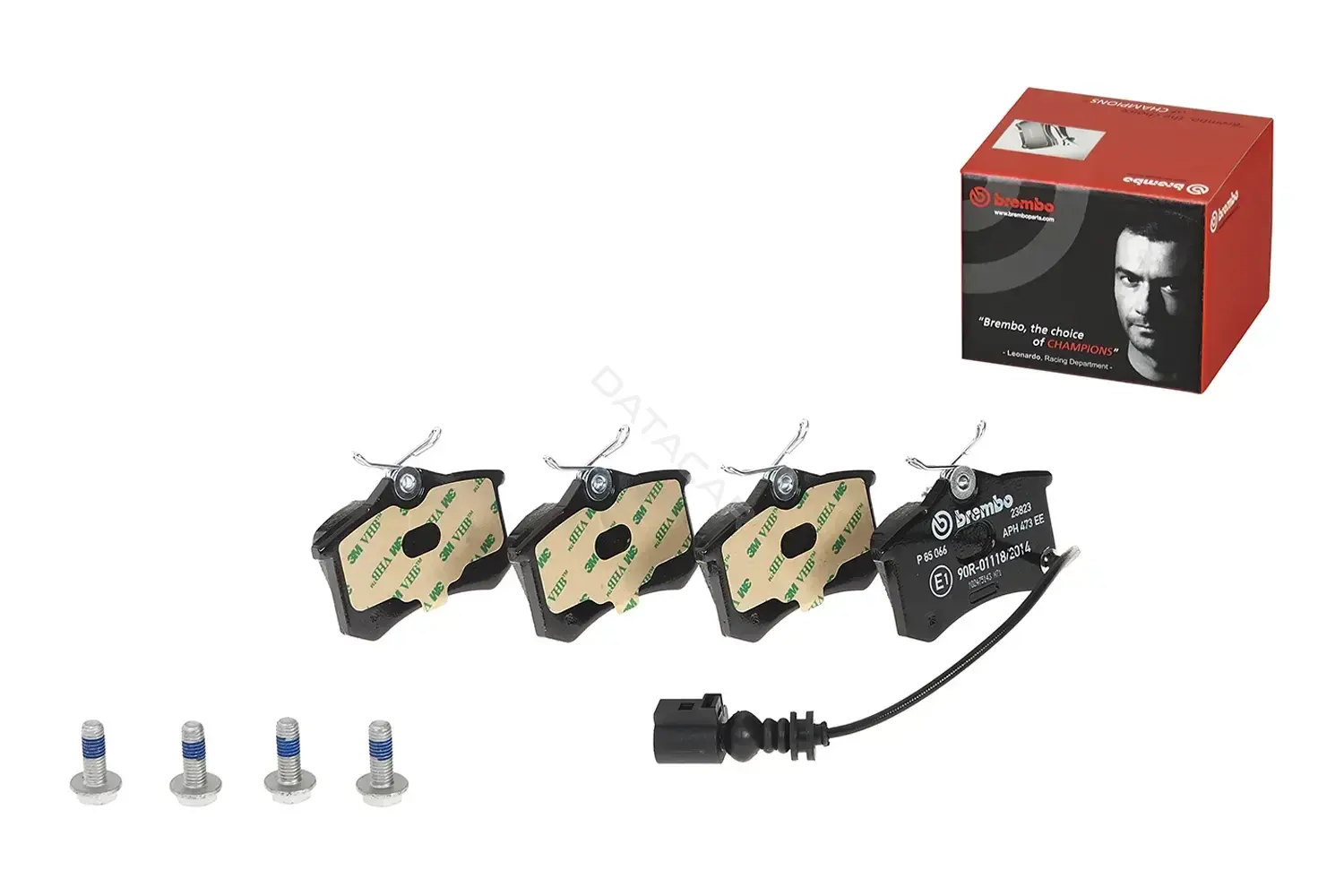 Тормозные колодки BREMBO P85066