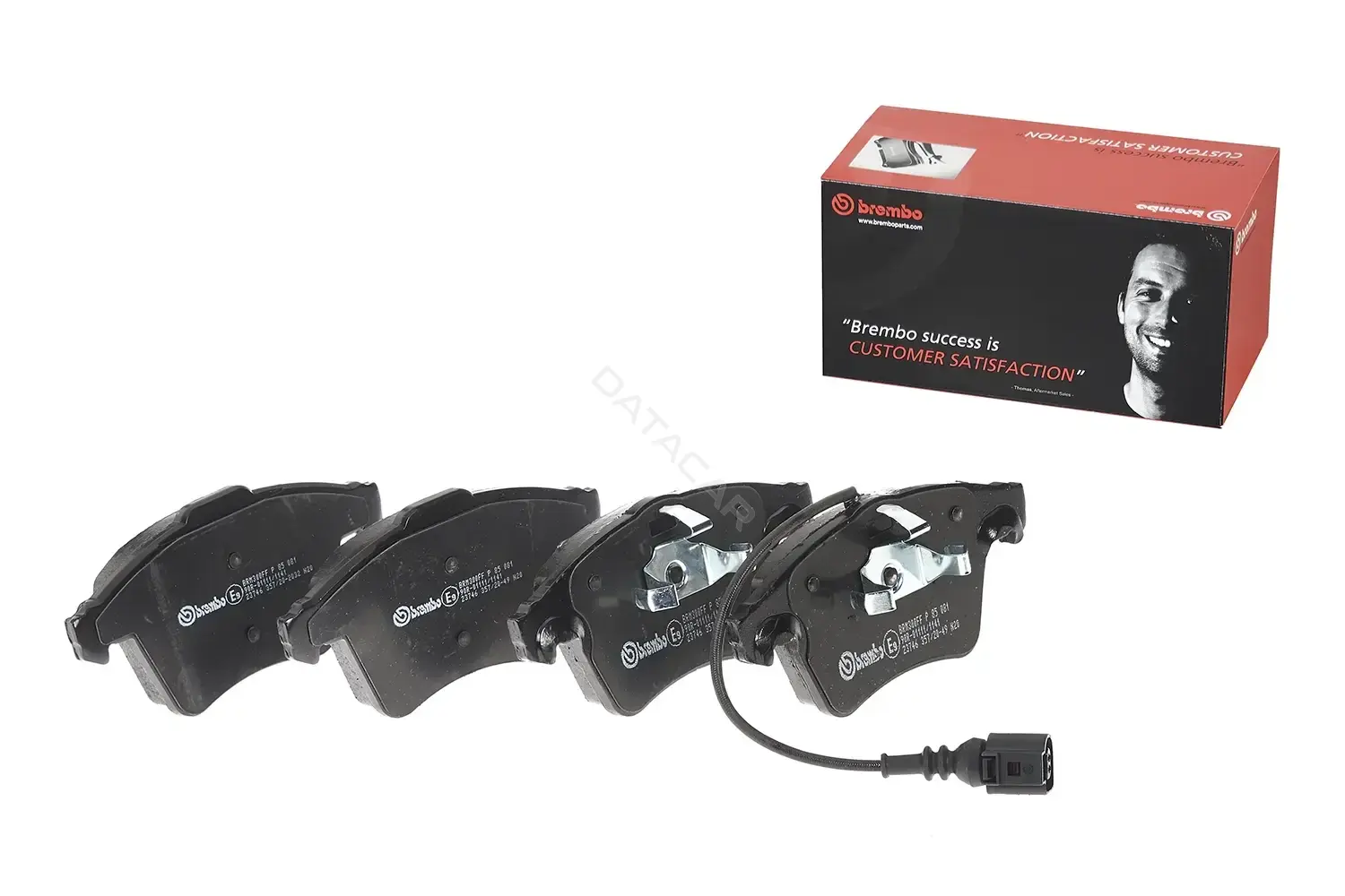 Тормозные колодки BREMBO P85081