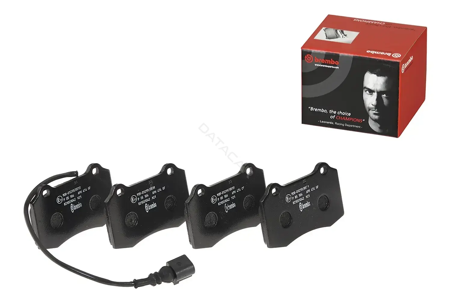 Тормозные колодки BREMBO P85104