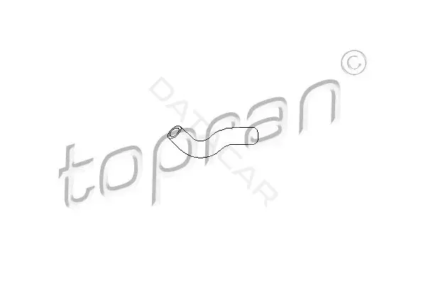 Патрубки системы охлаждения TOPRAN 100841