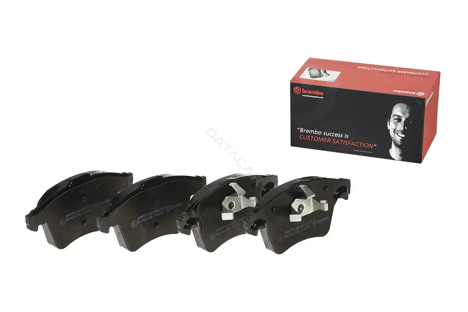 Тормозные колодки BREMBO P85107