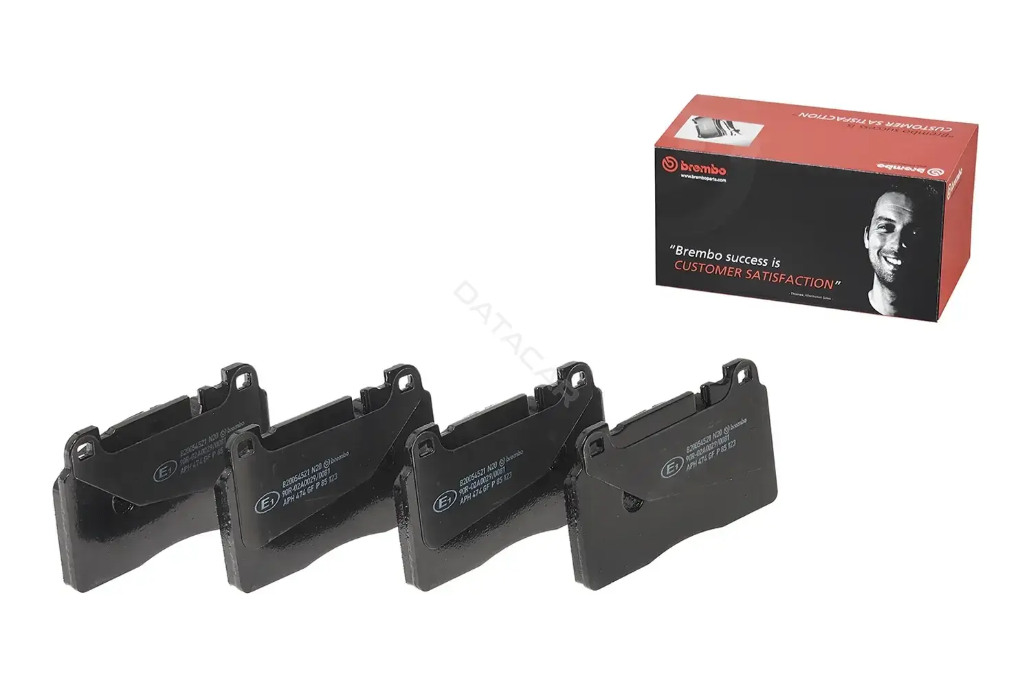 Тормозные колодки BREMBO P85123