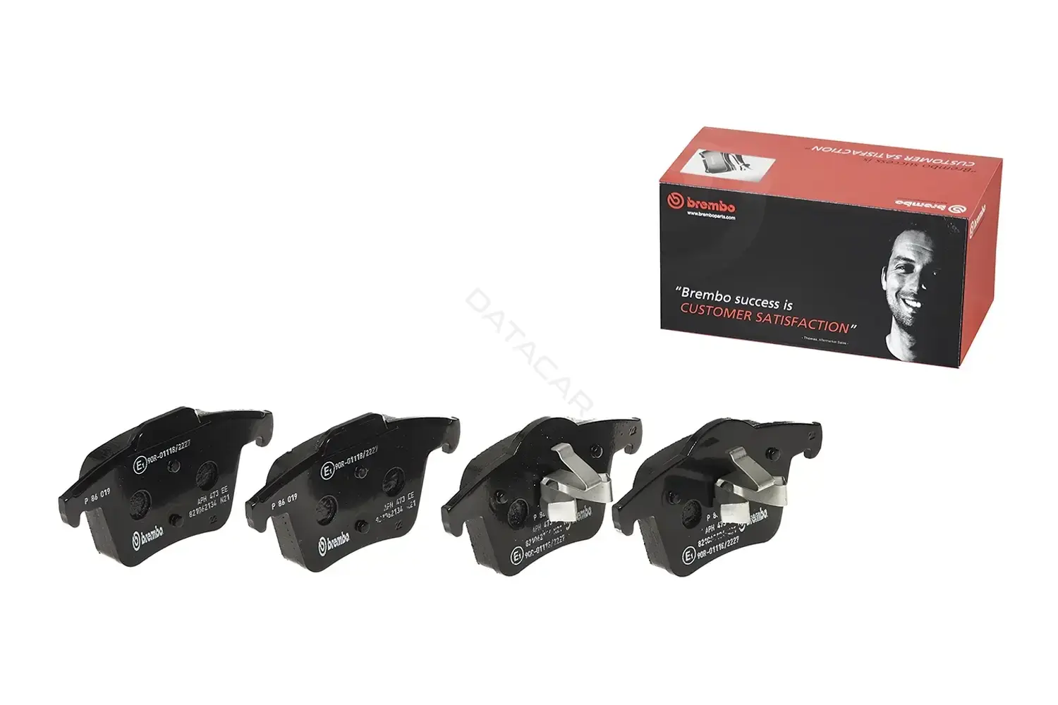 Тормозные колодки BREMBO P86019