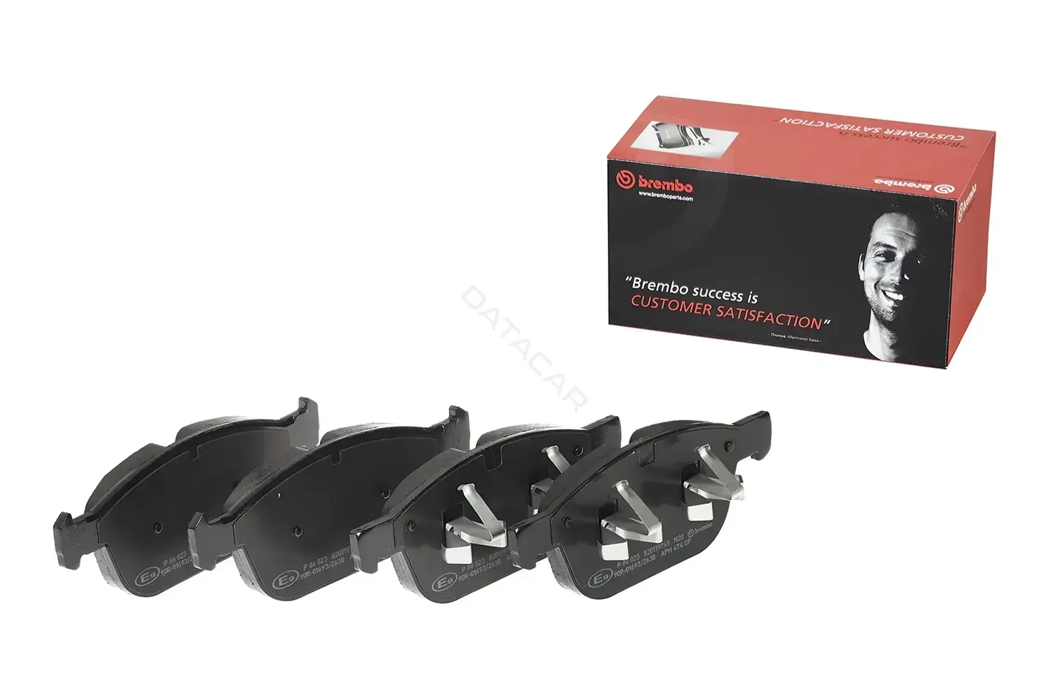 Тормозные колодки BREMBO P86023