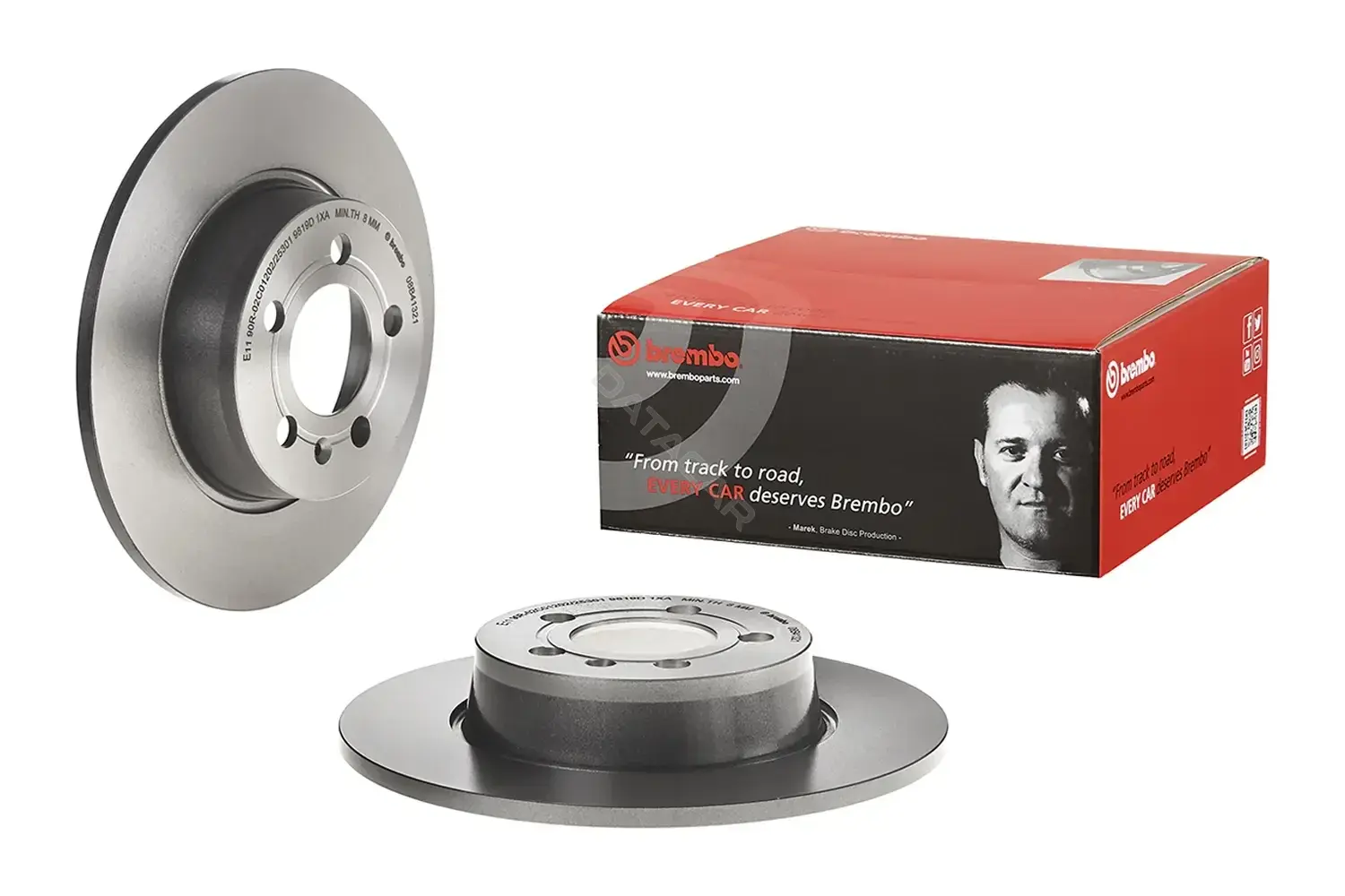Тормозные диски BREMBO 08.B413.21